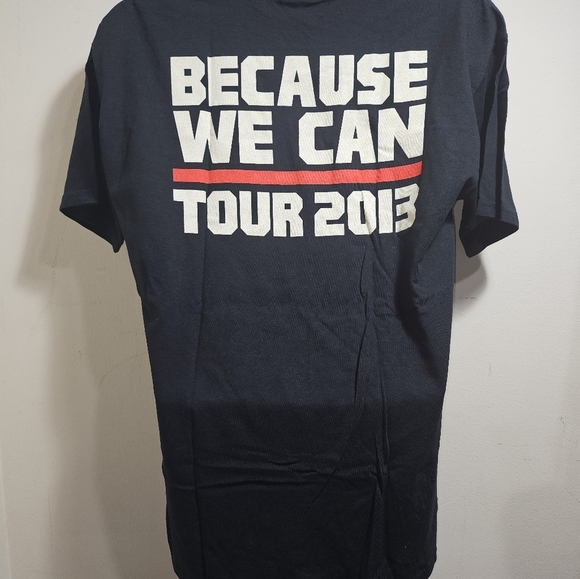 NEW Bon Jovi Tour 2013 Graphic T-Shirt Men Large Black - Picture 3 of 6